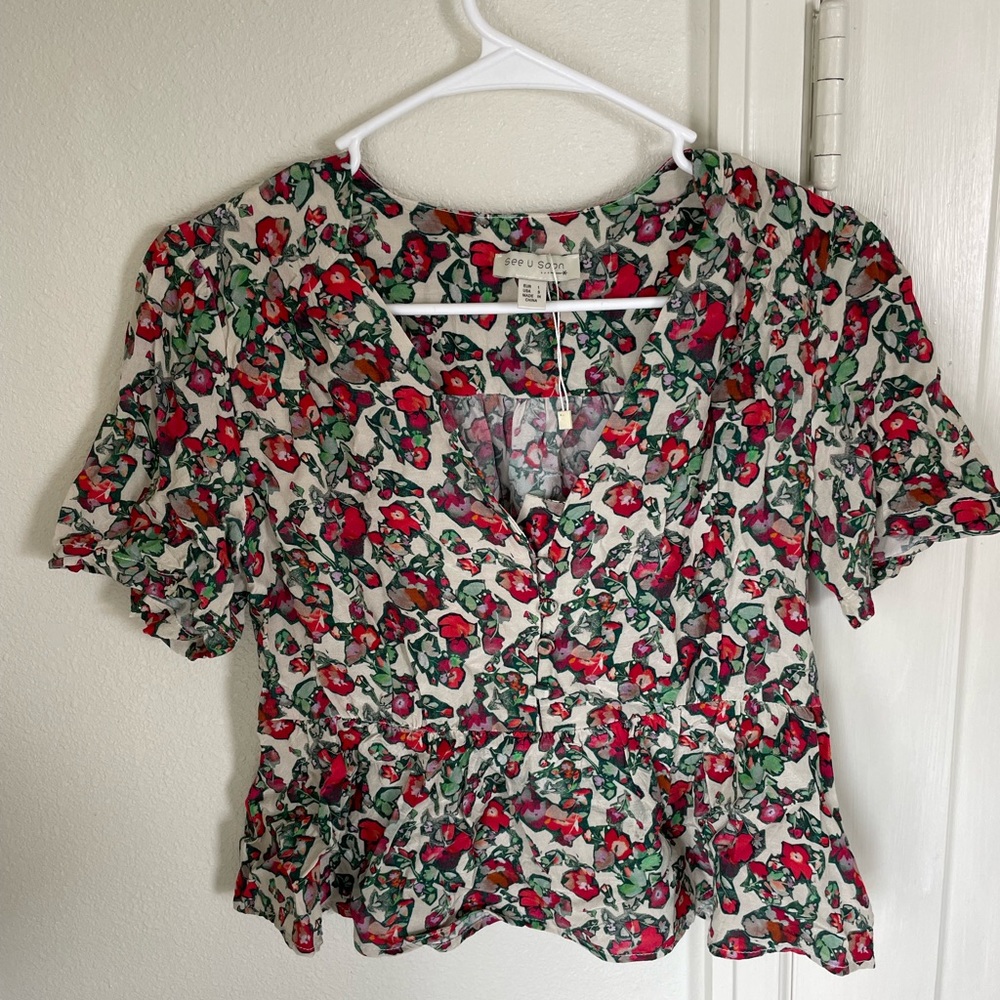 Floral Blouse